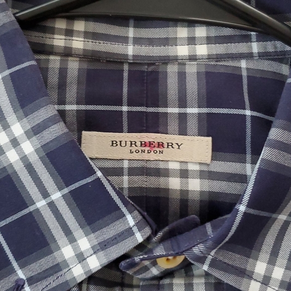 Burberry London Button Down Large Shirt - Picture 2 of 4